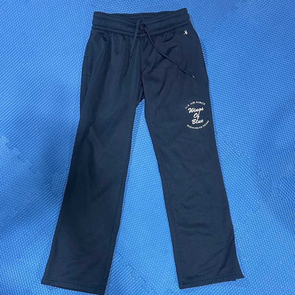 Ladies Medium Badger Sport Navy Blue Sweatpants - US Air Force Parachute Team
